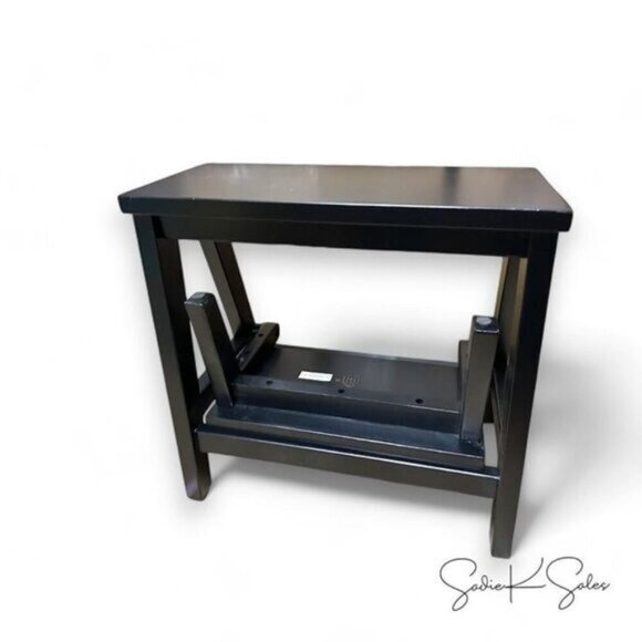 18" Wood Kitchen Step Stool Black - Hearth & Hand Magnolia, Target, New in Box - Picture 11 of 12